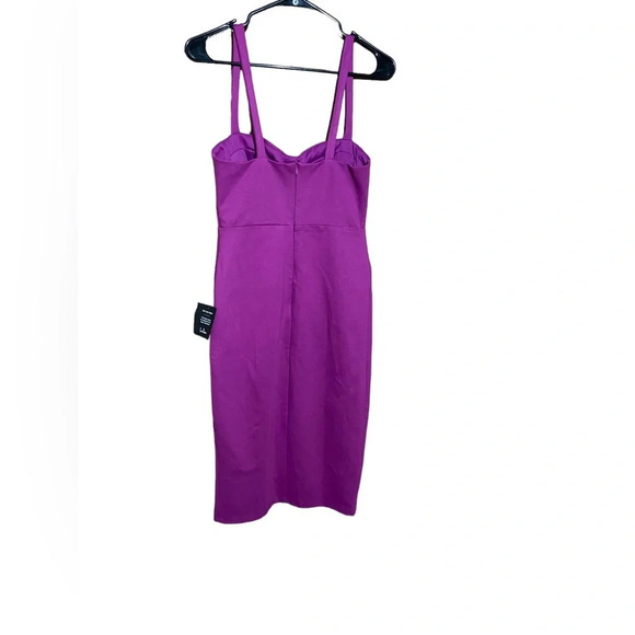 NWT Lulus Soiree Style Purple Sleeveless Bustier Bodycon Midi Dress Size‎ Medium - Picture 8 of 10